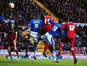 Bristol City's Stephen McManus Scores the Winning Header Against Peterborough United in Championship Match, December 2012