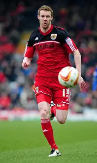 Bristol City V Sheffield Wednesday Prints: Bristol City's Stephen Pearson in Action during the Npower Championship Match against Sheffield Wednesday