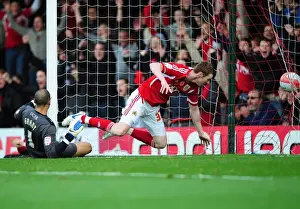 Bristol City's Stephen Pearson Scores on Debut in Championship Match Against Burnley - 05/11/2011