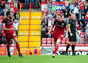 Bristol City's Stephen Pearson Scores the Opener Against Cardiff City