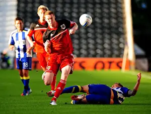 Pre Season Prints: Bristol City's Stephen Pearson Scores Past Kilmarnock Defenders in Pre-Season Friendly