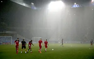 Hillsborough Prints: Bristol City's Stormy Warm-Up: Sheffield Wednesday vs. Bristol City, 13 September 2016