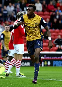 Barnsley V Bristol City Prints: Bristol City's Tammy Abraham Scores Dramatic 2-1 Goal vs