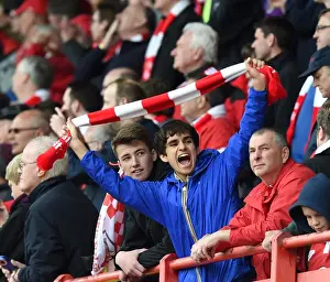 Bristol City V Walsall Prints: Bristol City's Title Triumph: A Sea of Euphoria at Ashton Gate