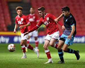 Bristol City's Tom Fry in Action Against Sheffield Wednesday U21 at Ashton Gate Stadium
