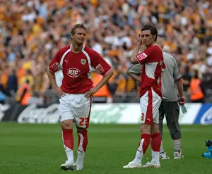 Play Off Final Prints: Bristol City's Unstoppable Duo: Celebrating Play Off Final Victory with Lee Trundle and Jamie McAllister