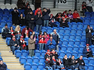 Images Dated 21st February 2015: Bristol City's Unstoppable Fans: The Battle against Colchester United in Sky Bet League One