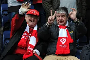 Bristol City's Unstoppable Fans: Sky Bet League One Battle at Deepdale Stadium vs. Preston North End (April 2015)