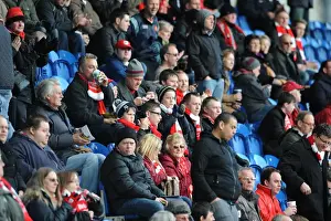 Colchester United V Bristol City Prints: Bristol City's Unstoppable Force: The Battle in Sky Bet League One (February 2015) - Colchester United vs