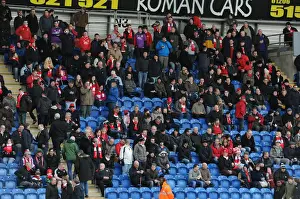 Colchester United V Bristol City Prints: Bristol City's Unstoppable Support: Battle against Colchester United in Sky Bet League One (February 2015)