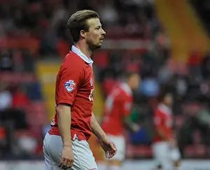 Oldham Prints: Bristol City's Wade Elliott in Action: Bristol City vs Oldham, 1st November 2014