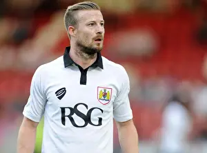 Pre Season Prints: Bristol City's Wade Elliott in Action during Pre-Season Friendly against Cheltenham Town