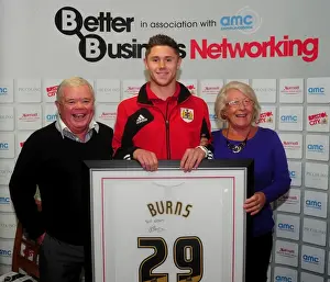 Bristol City's Wes Burns in Action during Bristol City vs Huddersfield Town, Npower Championship (April 27, 2013)