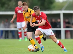 Brislington Prints: Bristol City's Wes Burns in Action during Pre-Season Friendly at Brislington Stadium (July 2015)