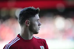 Bristol City's Wes Burns in Action at Selhurst Park Against Crystal Palace and Fulham, 2013