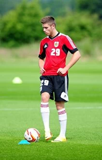 Images Dated 27th June 2013: Bristol City's Wes Burns in Pre-Season Training