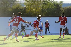 Bristol City V Chesterfield Prints: Bristol City's Wes Burns Scores Thrilling Goal Against Chesterfield in Sky Bet League One