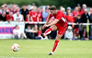 Pre Season Prints: Bristol City's Wes Burns Takes A Shot Against Hengrove Athletic, 2016