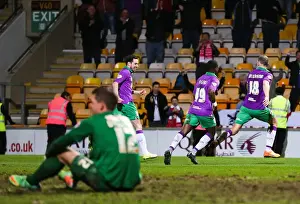 Framed Print : Bristol City's Wilbraham Scores Hat-Trick in 6-0 Crushing of Bradford City Framed Print : Bristol City's Wilbraham Scores Hat-Trick in 6-0 Crushing of Bradford City