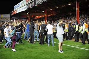 Bristol Derby: Bristol City Fans Celebrate Against Bristol Rovers