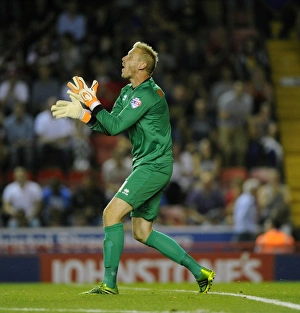 Bristol City V Bristol Rovers (Johnstone Paint Trophy 1ST Round) Prints: Bristol Derby: Clash between Bristol City and Bristol Rovers in Johnstone Paint Trophy First Round at Ashton Gate