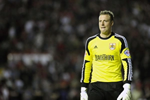 Bristol Derby: Elliott Parish of Bristol City in Action