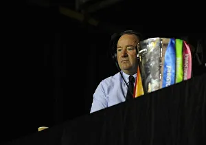 Bristol City V Bristol Rovers (Johnstone Paint Trophy 1ST Round) Prints: Bristol Derby: Gary Johnson Watches from the Skybox in the Johnstone Paint Trophy First Round Match between Bristol