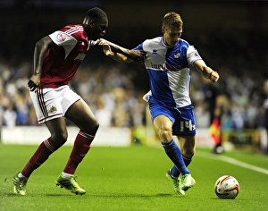 Season 13-14 Prints: Bristol Derby: Intense Rivalry - Jay Emmanuel-Thomas vs Lee Brown