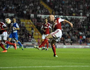 Bristol City V Bristol Rovers (Johnstone Paint Trophy 1ST Round) Prints: Bristol Derby: James O'Connor of Bristol City in Action against Bristol Rovers in Johnstone's Paint Trophy