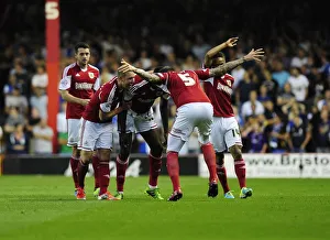 Bristol Derby: Jay Emmanuel-Thomas Scores for Bristol City in Johnstone Paint Trophy Match against Bristol Rovers