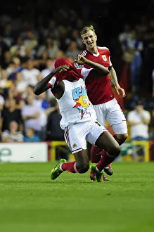Bristol Derby: Jay Emmanuel-Thomas's Goal Celebration (Bristol City V Bristol Rovers, Johnstone Paint Trophy 2013)