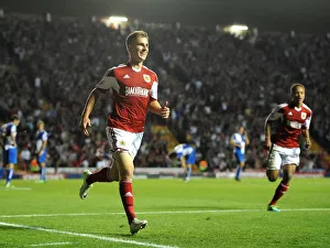 Bristol Derby: Joe Bryan's Goal Secures 2-1 Lead for Bristol City against Bristol Rovers, September 2013