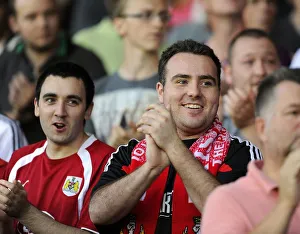 Bristol City V Bristol Rovers (Johnstone Paint Trophy 1ST Round) Prints: Bristol Derby: Thrilling First Round Match between Bristol City and Bristol Rovers at Ashton Gate