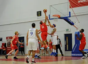 Bristol Flyers in Action against Cheshire Phoenix: Greg Streete Shoots