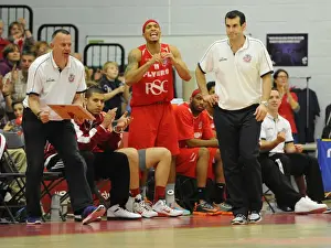 Bristol Flyers in Action: Greg Streete Rallies Team Against Surrey United