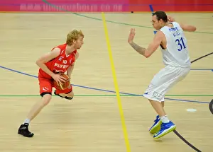 Bristol Flyers in Action: Mathias Seilund Scores Against Cheshire Phoenix
