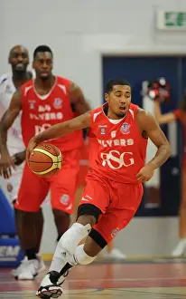 Framed Print : Bristol Flyers Take On Cheshire Phoenix in Intense Basketball Action Framed Print : Bristol Flyers Take On Cheshire Phoenix in Intense Basketball Action