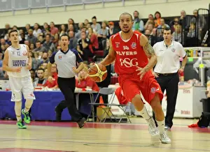 Bristol Flyers Doug McLaughlin-Williams Surges Forward in Intense Basketball Action