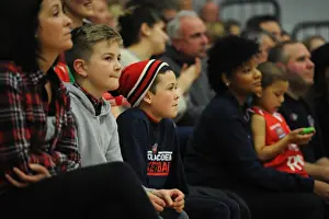 Bristol Flyers Fans in Full Cheer: Thrilling Basketball Showdown against Newcastle Eagles