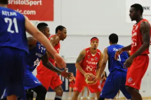 Bristol Flyers V Durham Wildcats Prints: Bristol Flyers Greg Streete in Action against Durham Wildcats