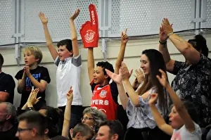 Bristol Flyers V Plymouth Raiders BBL Cup Prints: Bristol Flyers vs. Plymouth Raiders: British Basketball Cup Showdown
