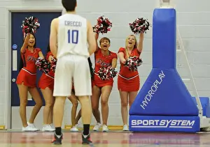 Framed Print : Bristol Flyers vs Surrey United Basketball Clash at SGS Wise Campus