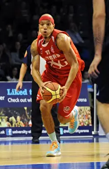 Worcester Wolves V Bristol Flyers BBL Cup Prints: Bristol Flyers vs. Worcester Wolves in BBL Cup Action