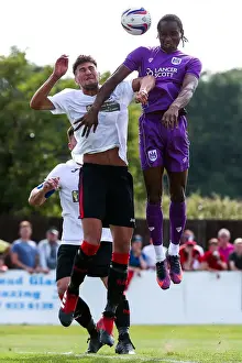 Bristol Manor Farm vs. Bristol City: Shawn McCoulsky in Action, 2017 Pre-season Friendly, The Creek, Bristol