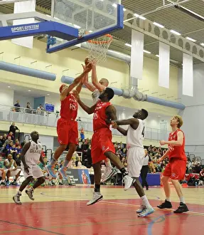 Bristol Rivals: A Tight Basketball Clash - Intense Moment Between Greg Streete and Alif Bland