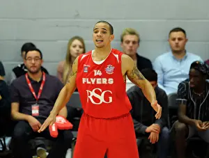 Bristol Flyers V Plymouth Raiders BBL Cup Prints: British Basketball Cup: A Intense Showdown - Bristol Flyers vs. Plymouth Raiders
