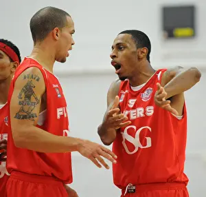Bristol Flyers V Plymouth Raiders BBL Cup Prints: British Basketball Cup: A Showdown Between Bristol Flyers and Plymouth Raiders