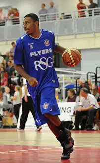 Bristol Flyers V Plymouth Raiders Prints: British Basketball League: Showdown between Bristol Flyers and Plymouth Raiders at SGS Wise Campus (September 2014)