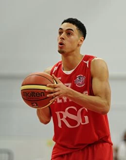 Images Dated 6th December 2014: British Basketball League: A Showdown between Giants and Flyers at SGS Wise Campus