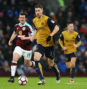 Burnley Prints: Burnley vs. Bristol City: Clash Between Jens Hegeler and Joey Barton at Turf Moor